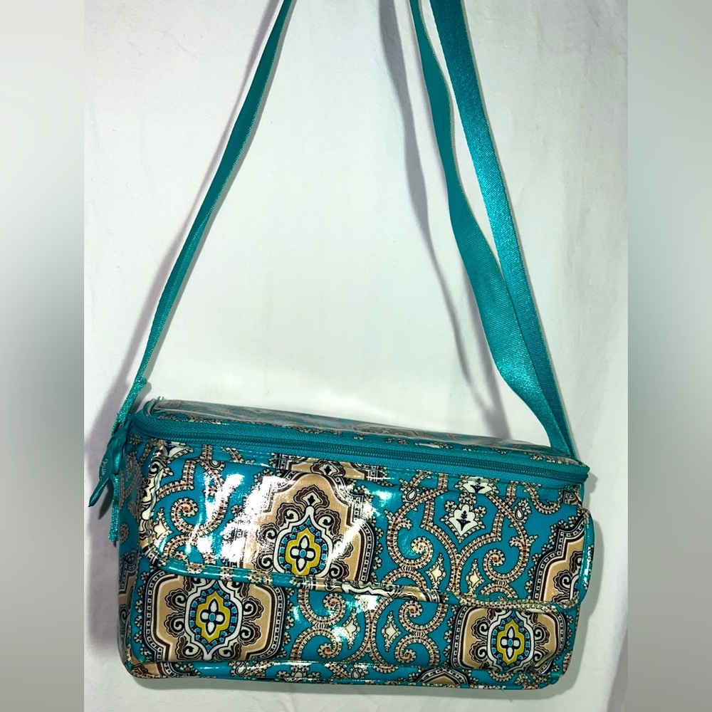 Vera Bradley Retired “totally turquoise” lunchbox